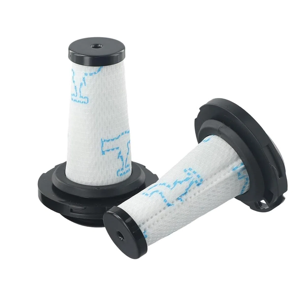 2 Filtros Prefiltro de Repuesto para Rowenta X-Force Flex 9.60, X-Pert 7.60, X-Nano Inalámbrico, RH20xx - ZR009010