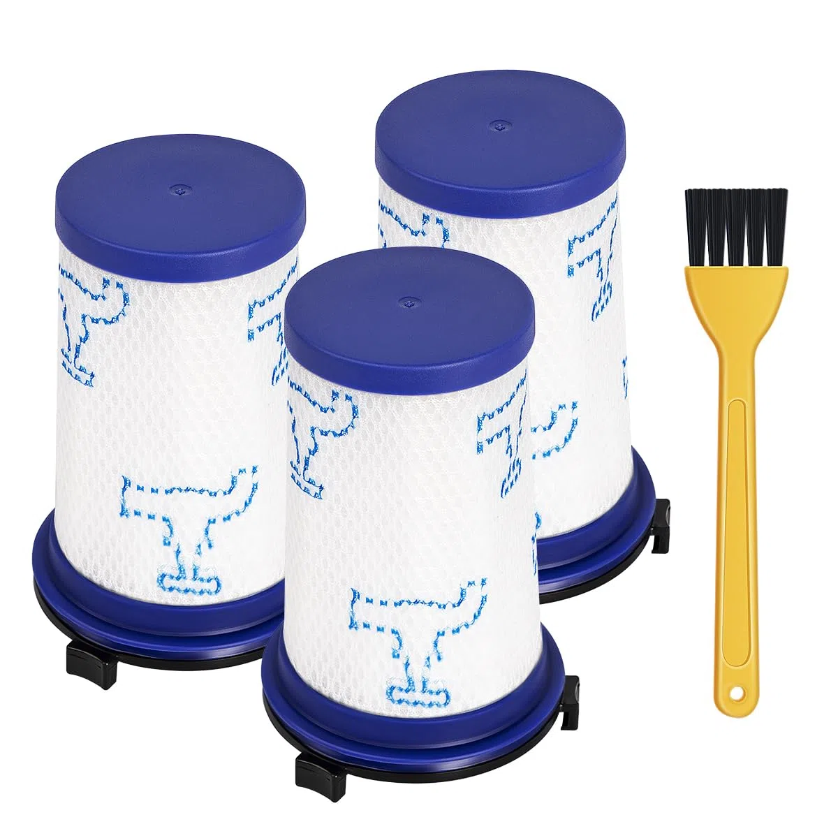 YanBan 3 filtros HEPA de repuesto compatibles con Rowenta Force 360 ​​​X-Pert RH9051 RH9057 RH9059 RH9079 RH9081