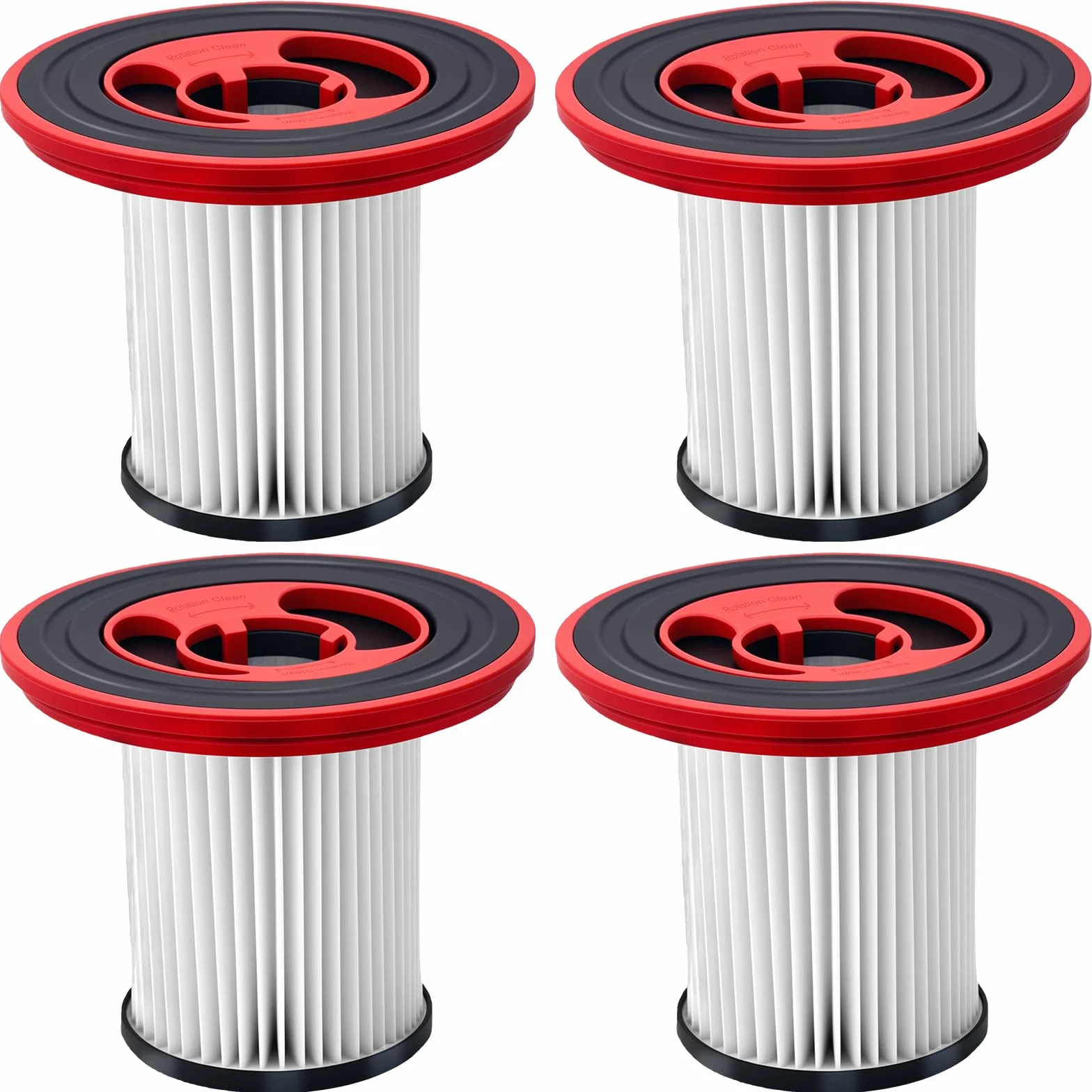 Chuancheng Paquete de 4 filtros 12040193 para aspiradora inalámbrica Bosch Unlimited Serie 7 BKS711XXL BBS711W BBS712A BCS711GB BKS711MALL, pieza de repuesto de filtro HEPA lavable