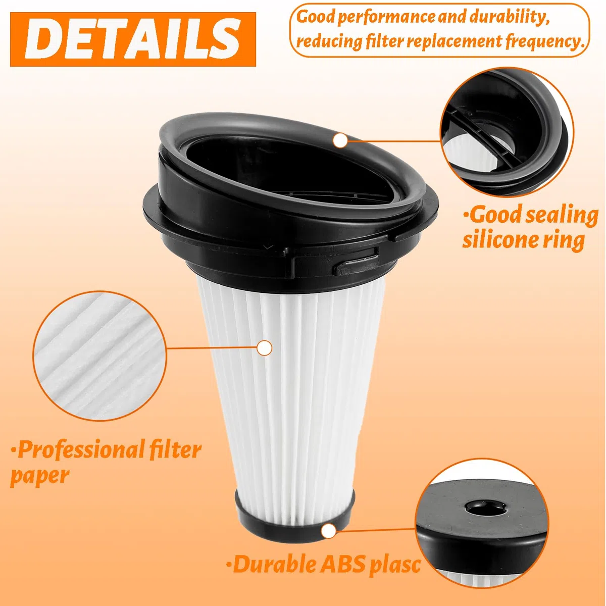 4 Piezas Filtro de Repuesto para Rowenta X-pert 3.60 RH6921WO RH6933WO RH6971WO RH6974WO X-Pert 160 RH7221WO RH7233WO RH7237WO