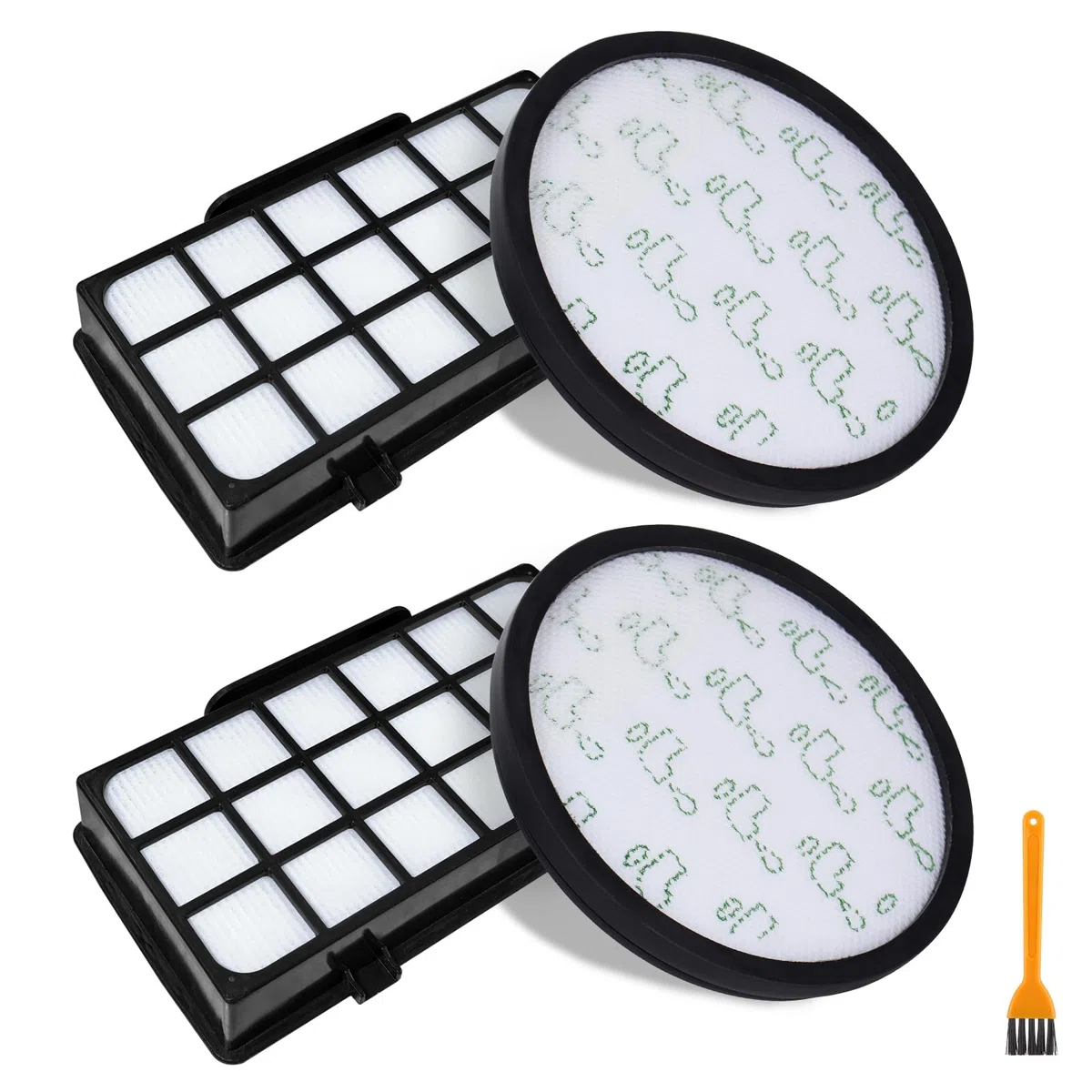 2 Filtros de Repuesto para Rowenta Silence Force/X-Trem Power Cyclonic | RO6941EA RO6963EA RO6921EA RO7230EA RO7260EA RO6921EA RO7230EA RO7260EA