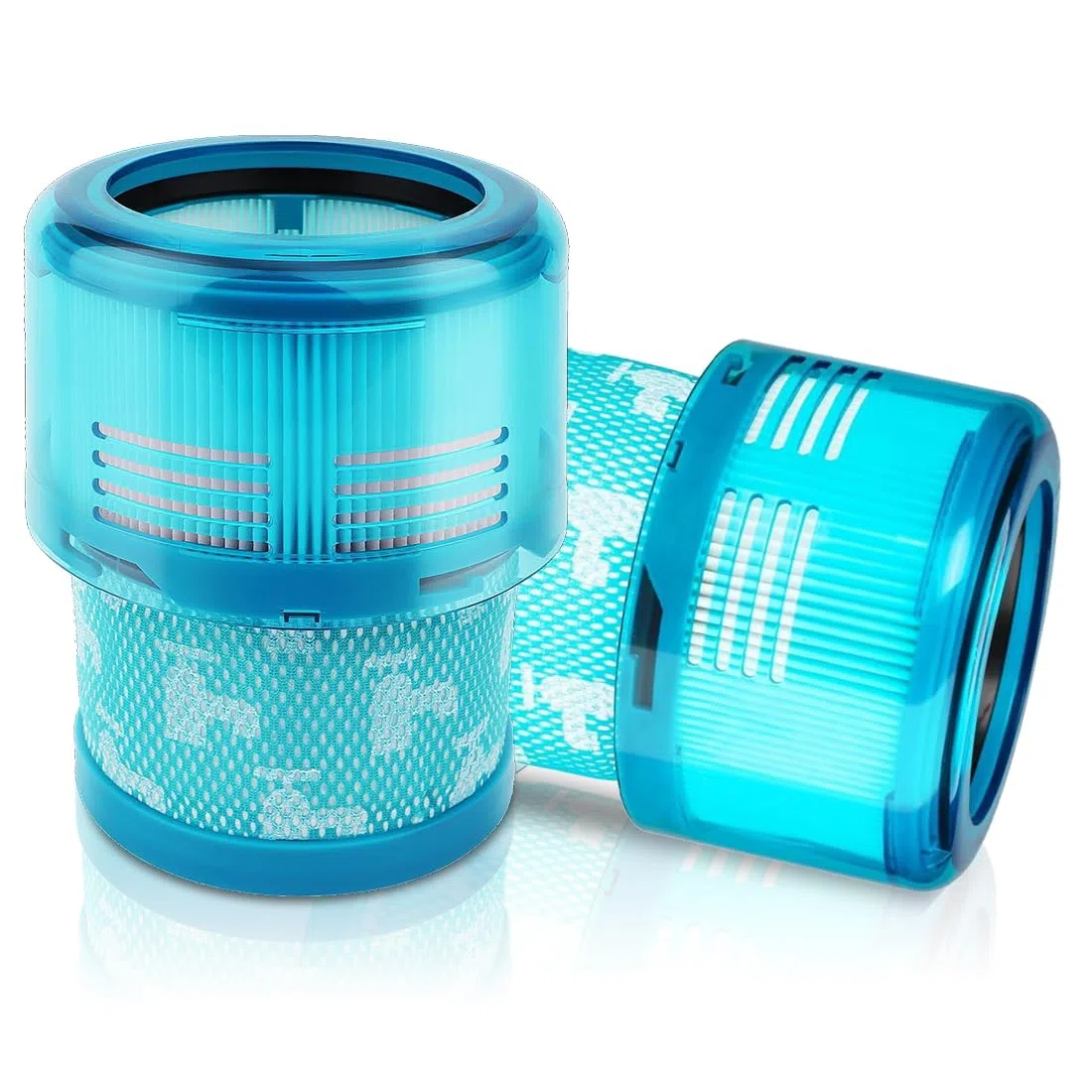 2 Piezas Filtro Compatible para Dyson Gen 5 Detect Absolute Aspiradora Sin Cable,Juego de Recambios de Filtro,Filtro HEPA Lavable Accesorios Repuestos.