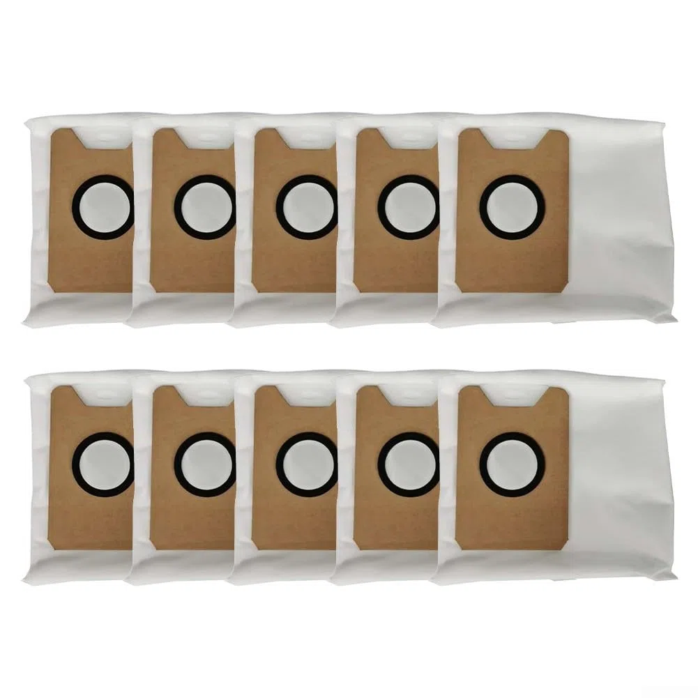 Bolsas de polvo para aspiradora Conga Y70 y para base de vaciado automático Genesis, filtración de fibra fundida 99.97% captura de partículas, paquete de 20 (10 unidades)
