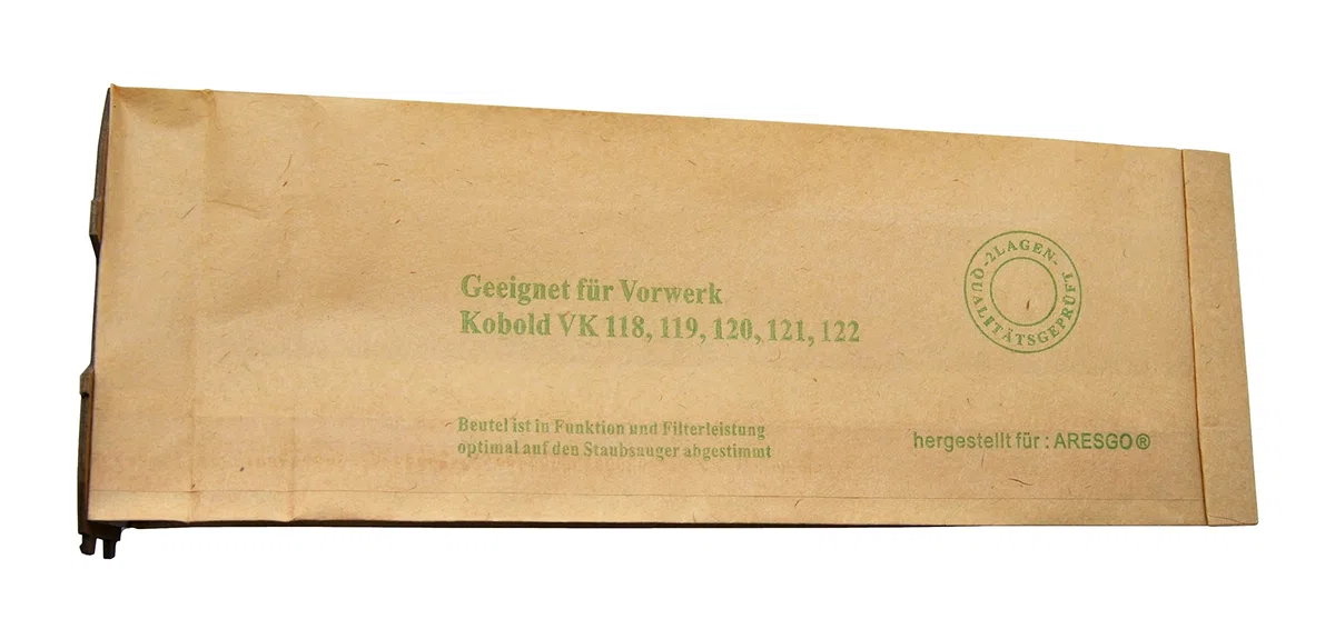 '10 bolsas para aspiradoras Vorwerk Kobold 118, 119, 120, 121, 122 con extra fuerte, brida incl. 10 Cartuchos de aroma dufties Sommerwiese