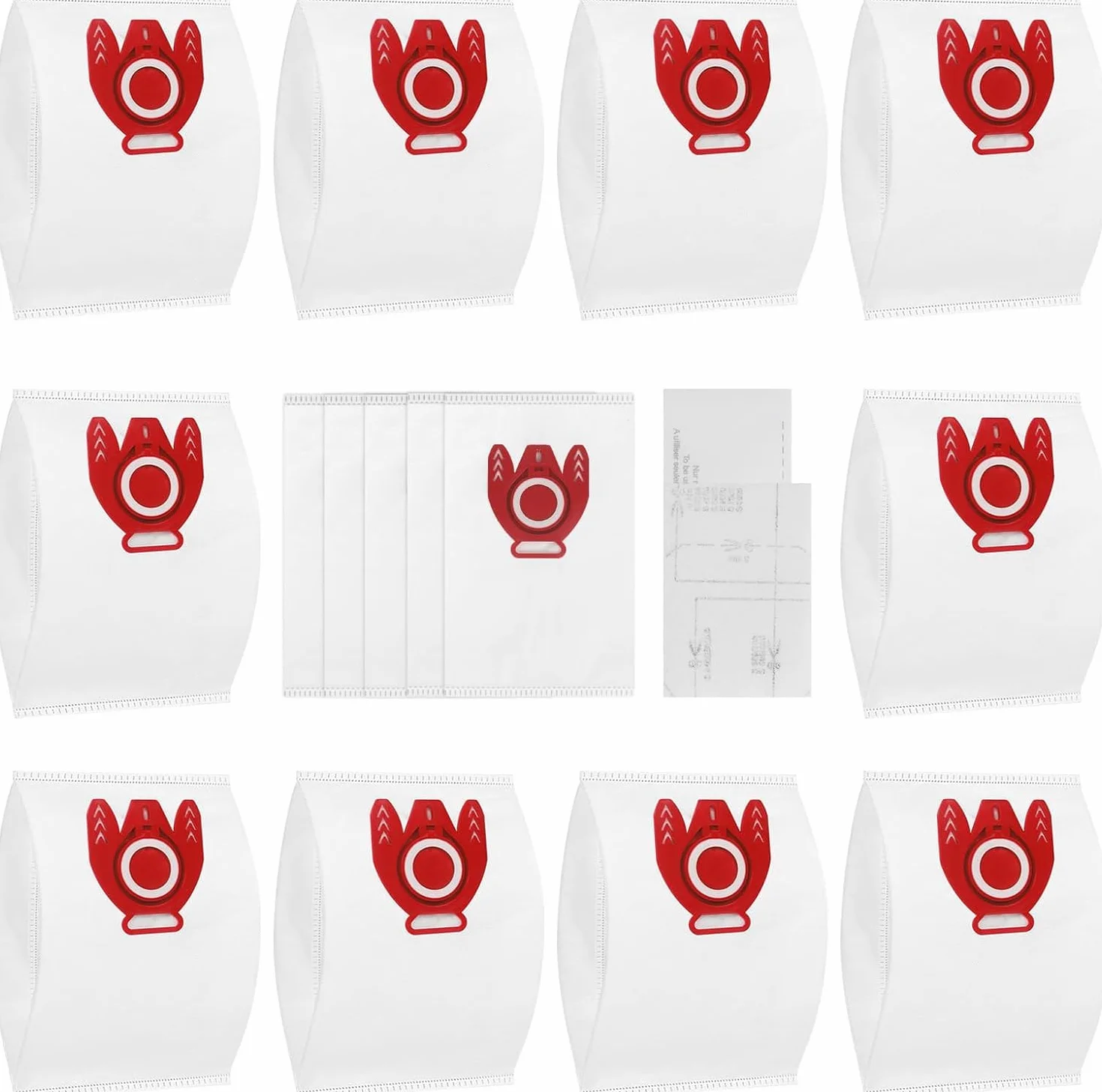 15 Bolsas para aspiradora Miele Compact C1 Compact C2 Serie Completa C1 S2 S3 S4 S5 S6 S7 con 2 Filtros