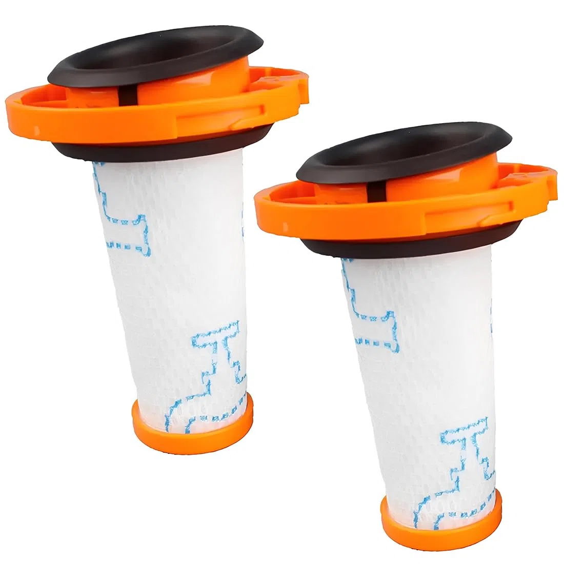 2 piezas de filtros de repuesto para Rowenta X-FORCE FLEX 9.60 RH20 RH203 RH207 RH2079WO, filtro para aspiradora