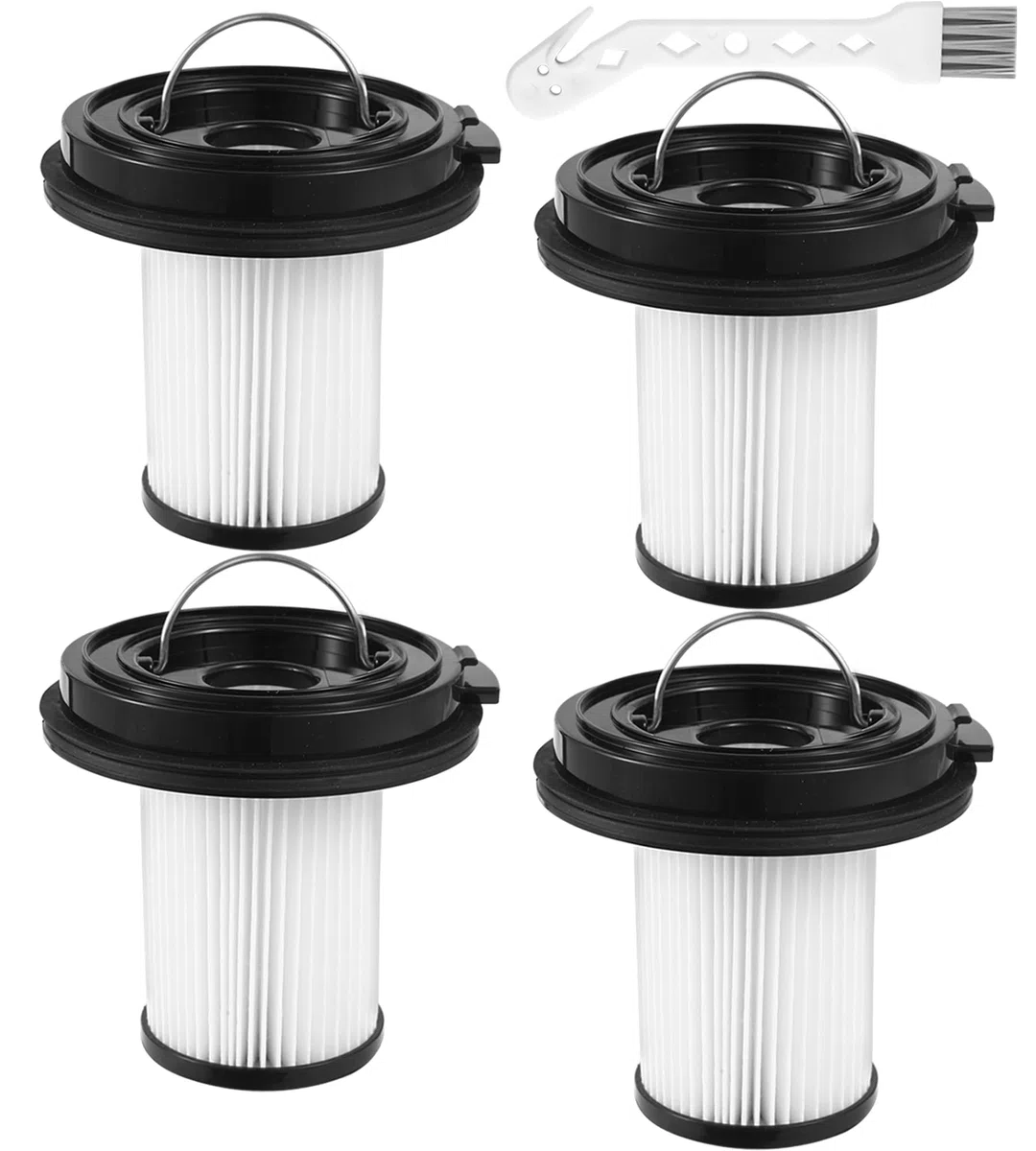 Paquete de 4 filtros de repuesto para mascotas BISSELL Cleanview XR/XR