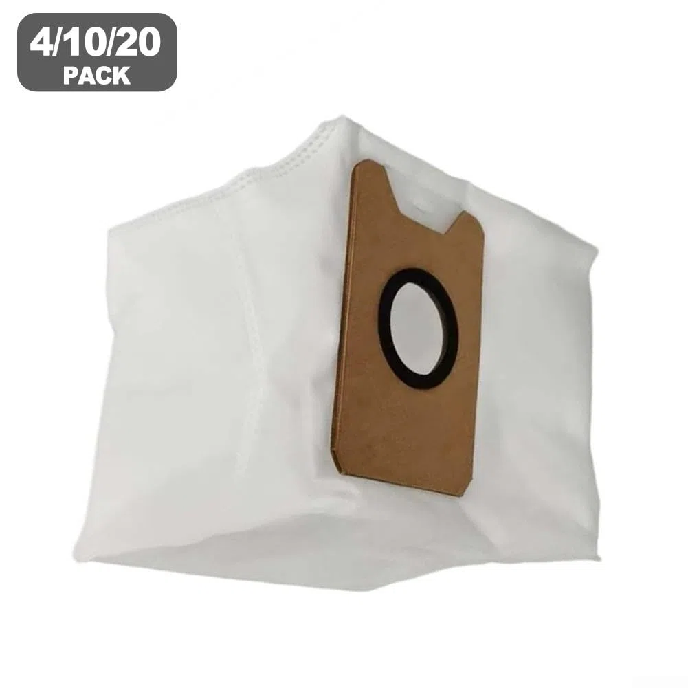 Bolsas de polvo para aspiradora Conga Y70 y para base de vaciado automático Genesis, filtración de fibra fundida 99.97% captura de partículas, paquete de 20 (10 unidades)