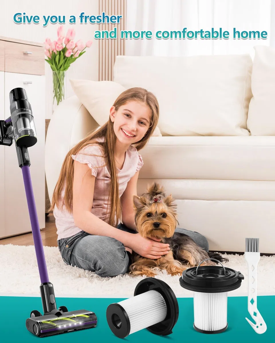 Paquete de 4 filtros de repuesto para mascotas BISSELL Cleanview XR/XR