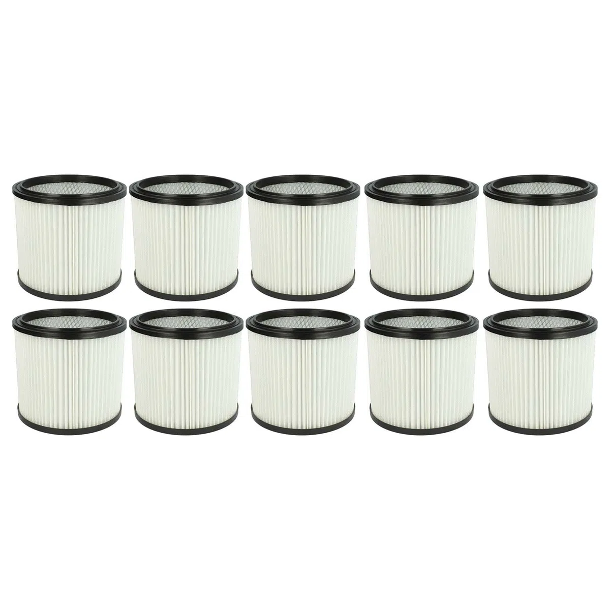 vhbw 10x Filtro plisado compatible con AEG NT 1100 aspiradora