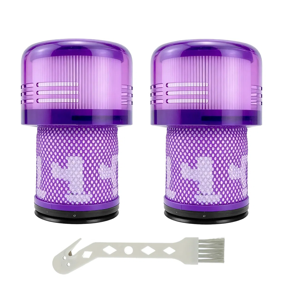 Filtro para Dyson V12, Filtros de Repuesto para Dyson V12 Detect Slim Absolute/Total Clean/Extra/Fluffy Aspiradora, Replacement Part # 971517-01