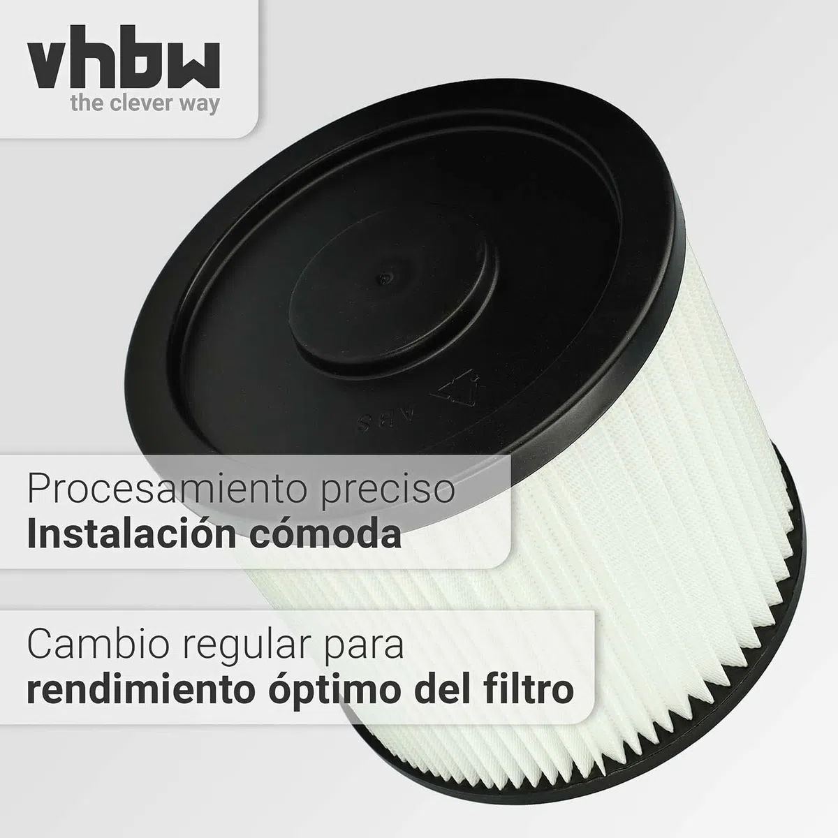 vhbw 10x Filtro plisado compatible con AEG NT 1100 aspiradora
